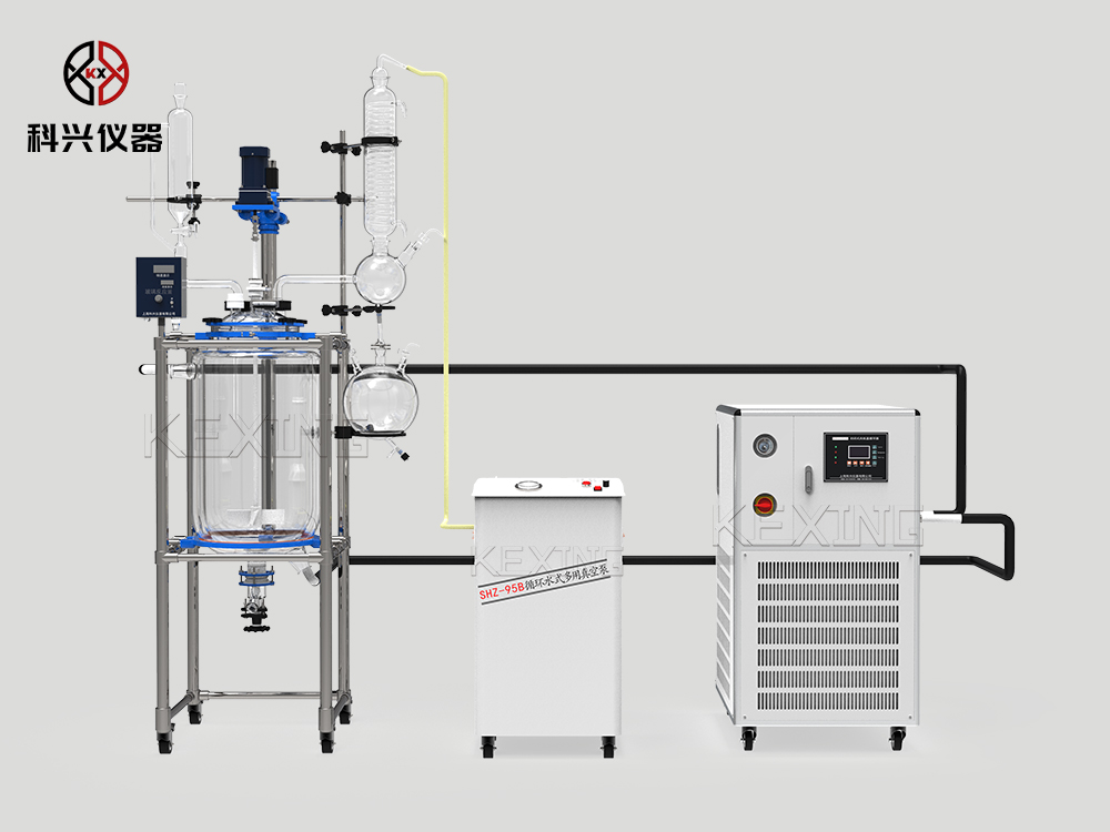 雙層玻璃反應釜組合設備